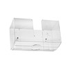 Alpine Industries Wall-Mounted Towel Dispenser for Single or Multiple Towel Retrieval 432-CLR